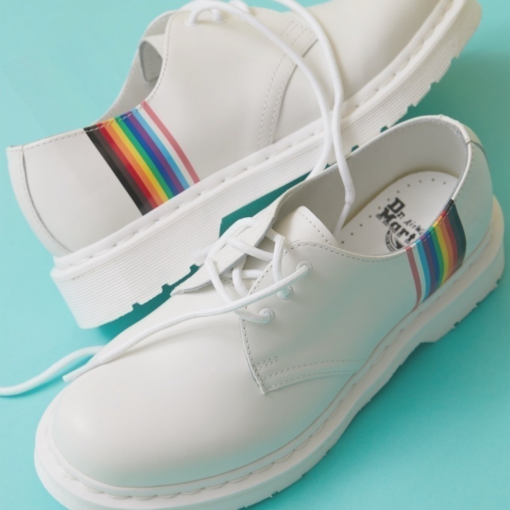 Dr. Martens 1461 Pride Oxford Leather Shoes Size 10 Women
